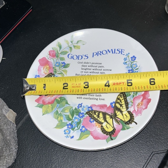 Gold Rimmed Porcelain Plate - Picture 9 of 10